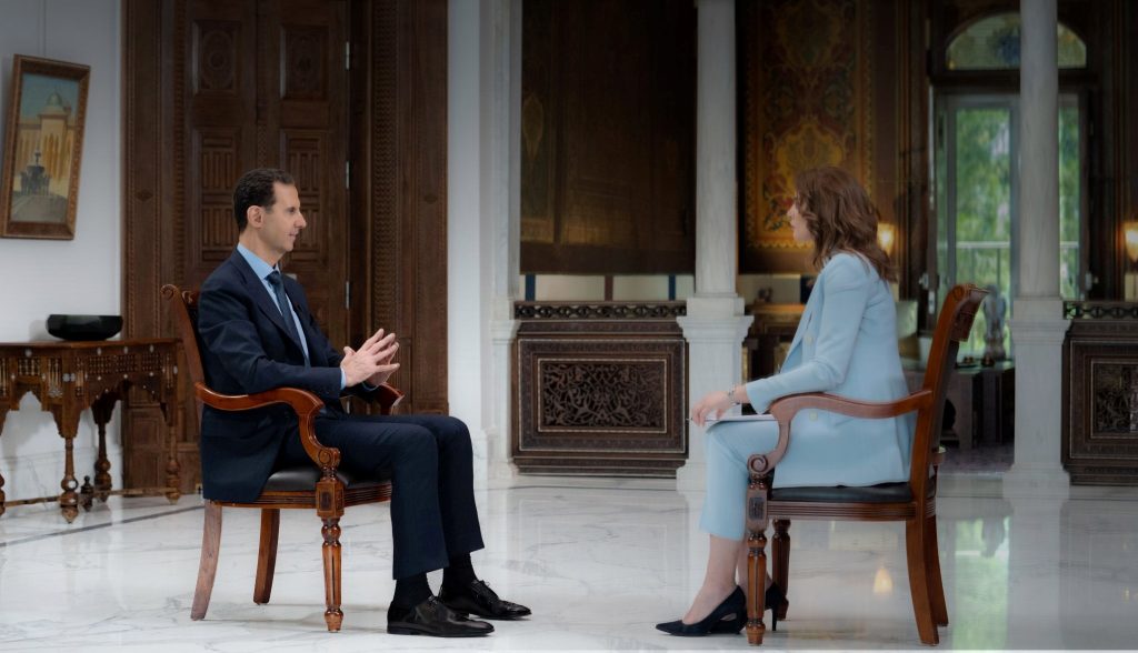 مقابلة الرئيس الأسد مع قناة «RT Arabic»