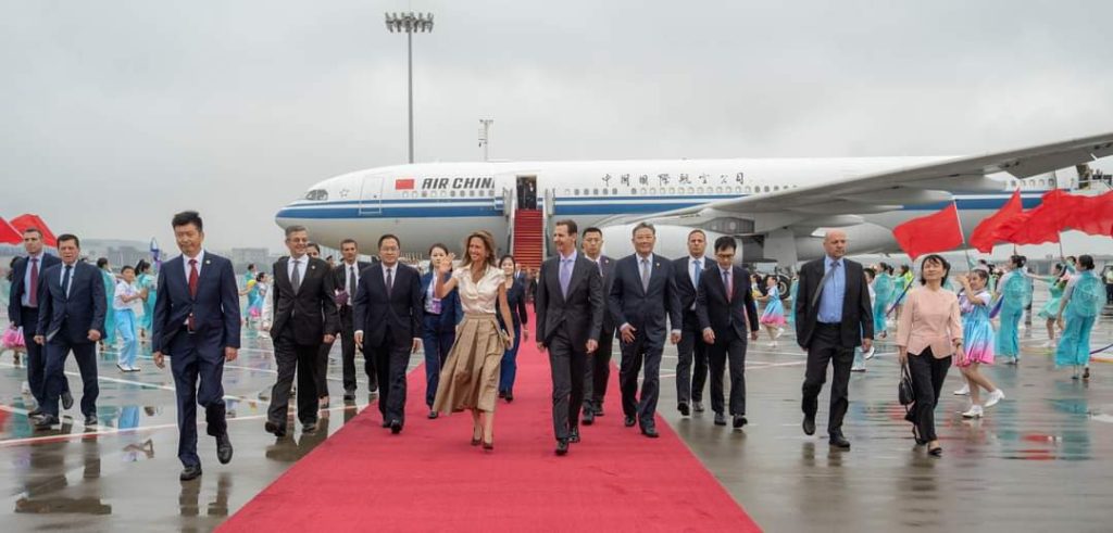 زيارة الرئيس بشار الأسد والسيدة الأولى أسماء الأسد إلى جمهورية الصين الشعبية