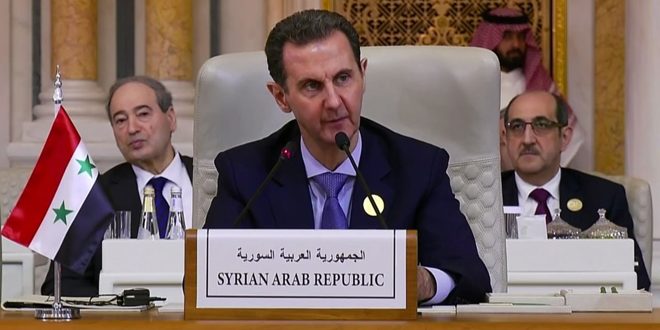 كلمة الرئيس بشار الأسد خلال المشاركة في أعمال القمة العربية الإسلامية الاستثنائية